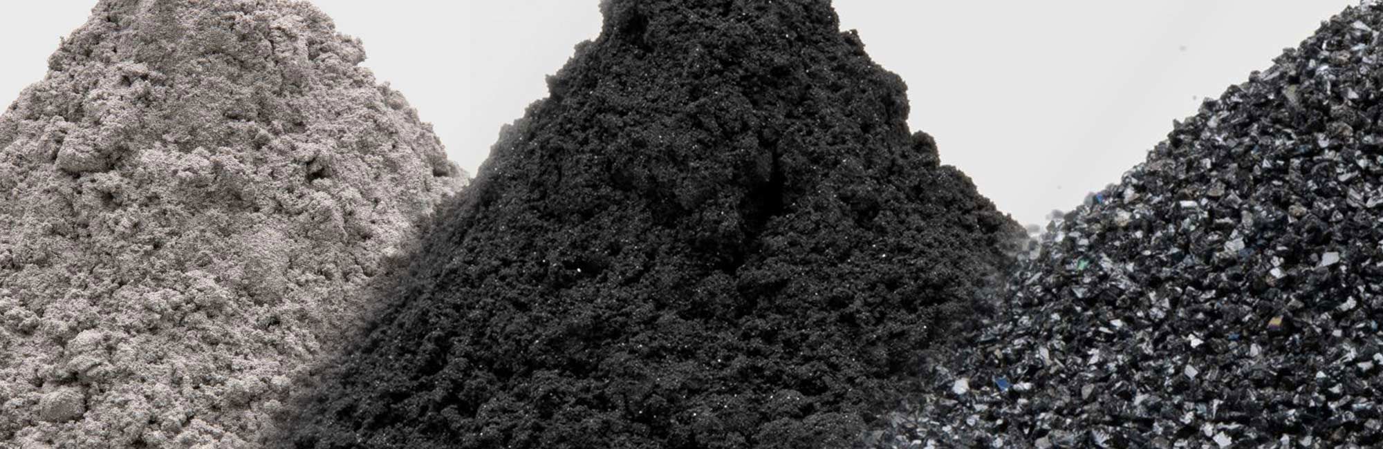 Sample of concassed silicon