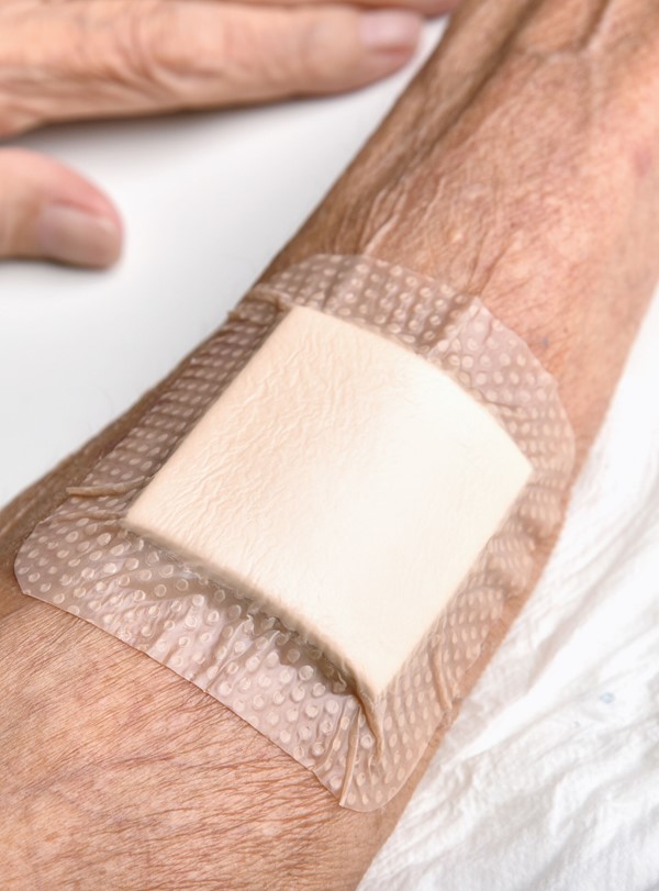 Silicone soft skin adhesive for wound care