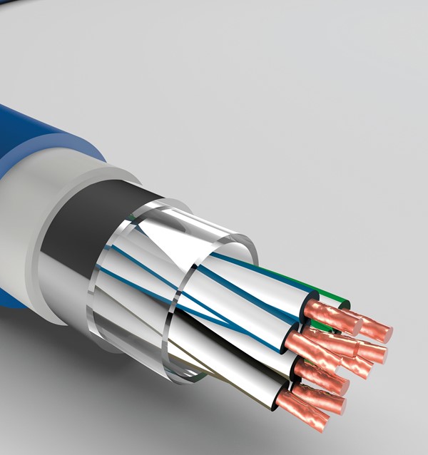 Illustration of a cable using MICA Tapes